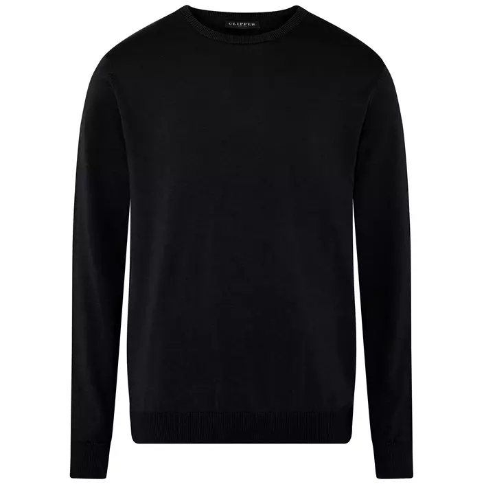 Clipper Napoli knitted pullover, Black, large image number 0