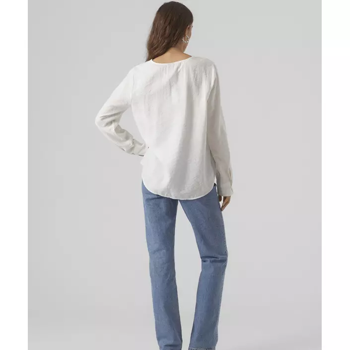 Vero Moda VMLENA blus dam, Snow White, large image number 2