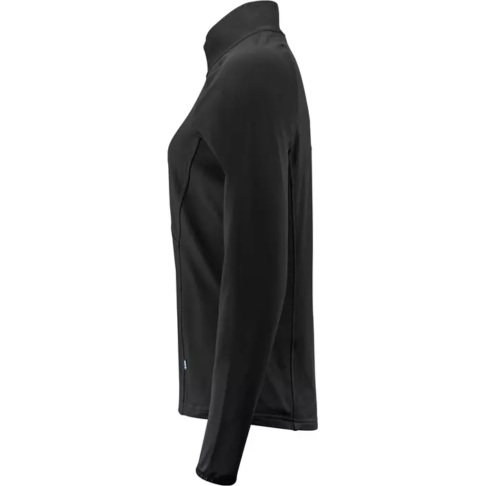 Cutter & Buck Adapt Half-zip women's sweatshirt, Black, large image number 3