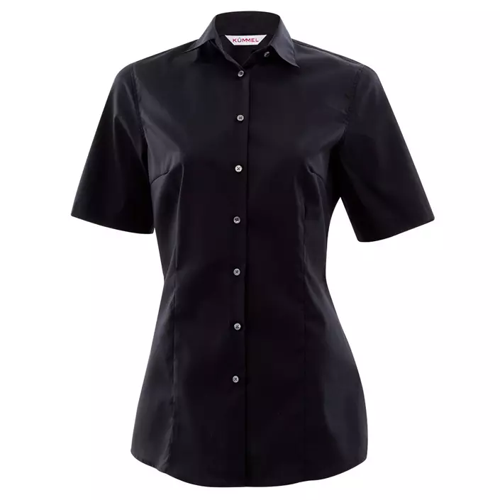 Kümmel Frankfurt Classic fit poplin women's short-sleeved shirt, Black, large image number 0