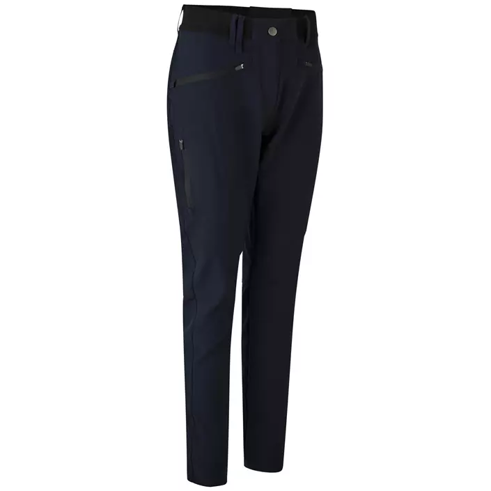ID CORE dame stretch bukser, Navy, large image number 2