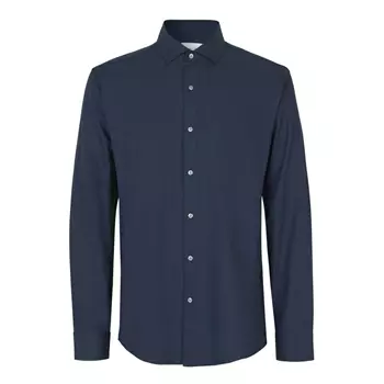 Seven Seas hybrid Modern fit shirt, Navy