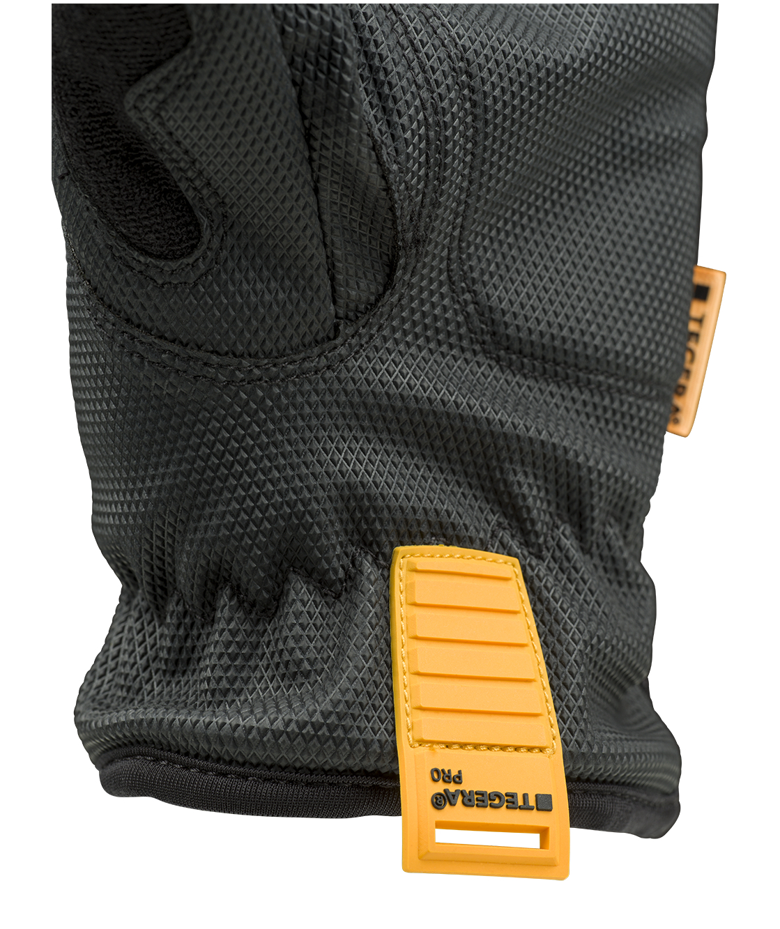 Tegera Pro 9137 winter work gloves, Black/Grey/orange, large image number 2