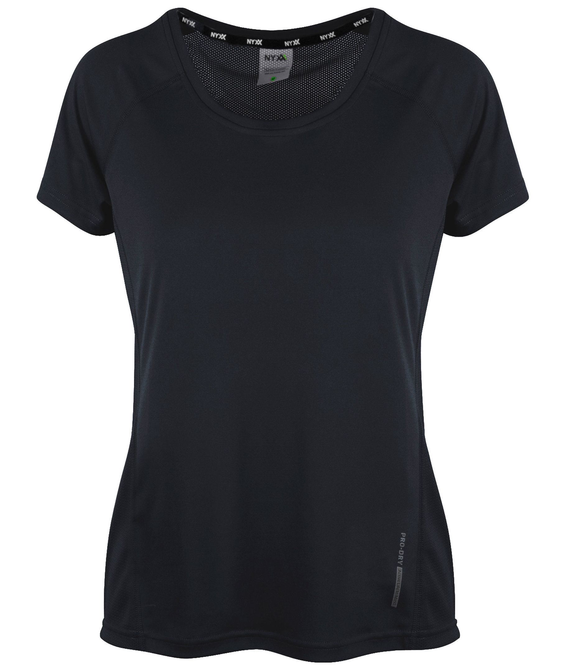 NYXX Run women's T-shirt, Black, Black, swatch
