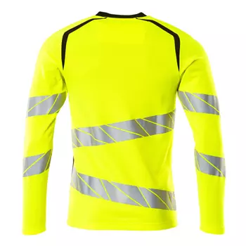 Mascot Accelerate Safe long-sleeved T-shirt, Hi-vis Yellow/Black