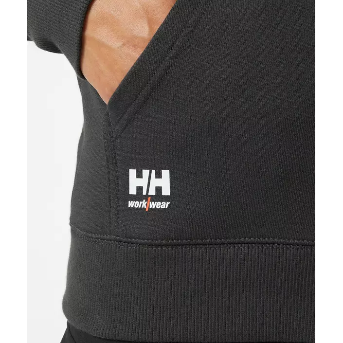 Helly Hansen Classic dame hættetrøje med lynlås, Dark Grey, large image number 5