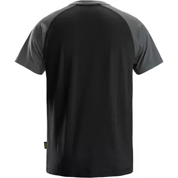 Snickers T-skjorte 2550, Svart/Koksgrå