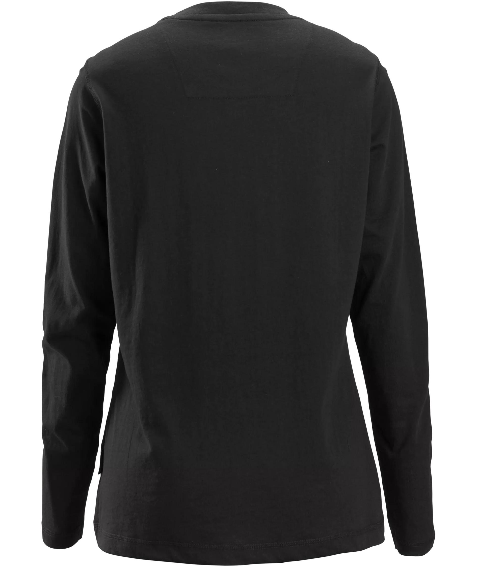 Snickers women's long-sleeved T-shirt 2497, Black, large image number 1