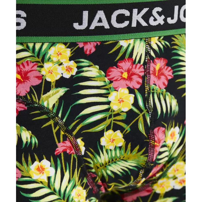 Jack & Jones JACPINK Flowers 3-pack boxershorts, Black, large image number 5