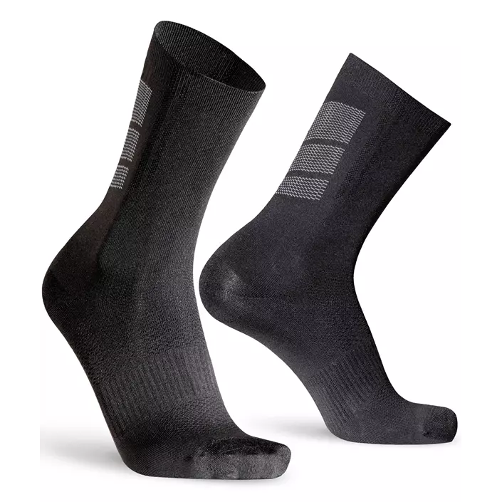 Oxyburn Cronoman socks, Black, large image number 0