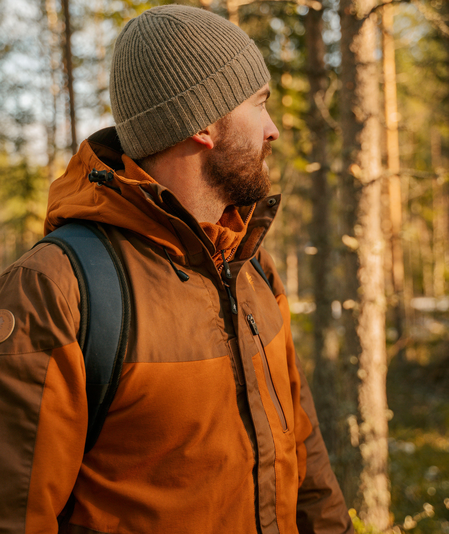 Pinewood Finnveden Hybrid Extreme jakke, Fudge/Nougat, large image number 6