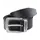 Fristads leather belt 9372, Black, Black, swatch