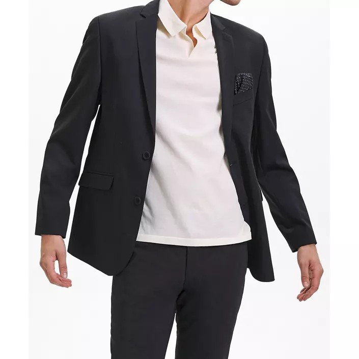 Sunwill Traveller Bistretch Modern Fit blazer, Charcoal, large image number 3