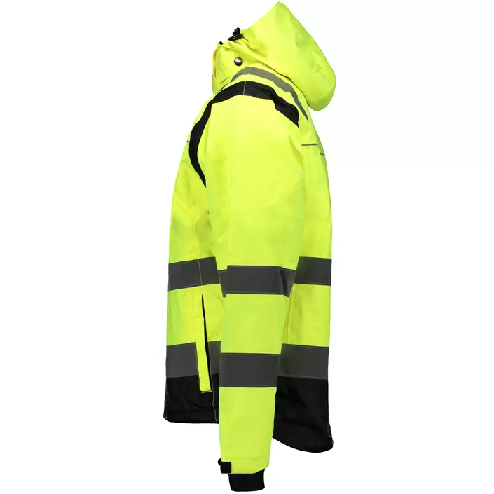 Vidar V4010 skaljakke, Hi-vis Gul/Sort, large image number 3