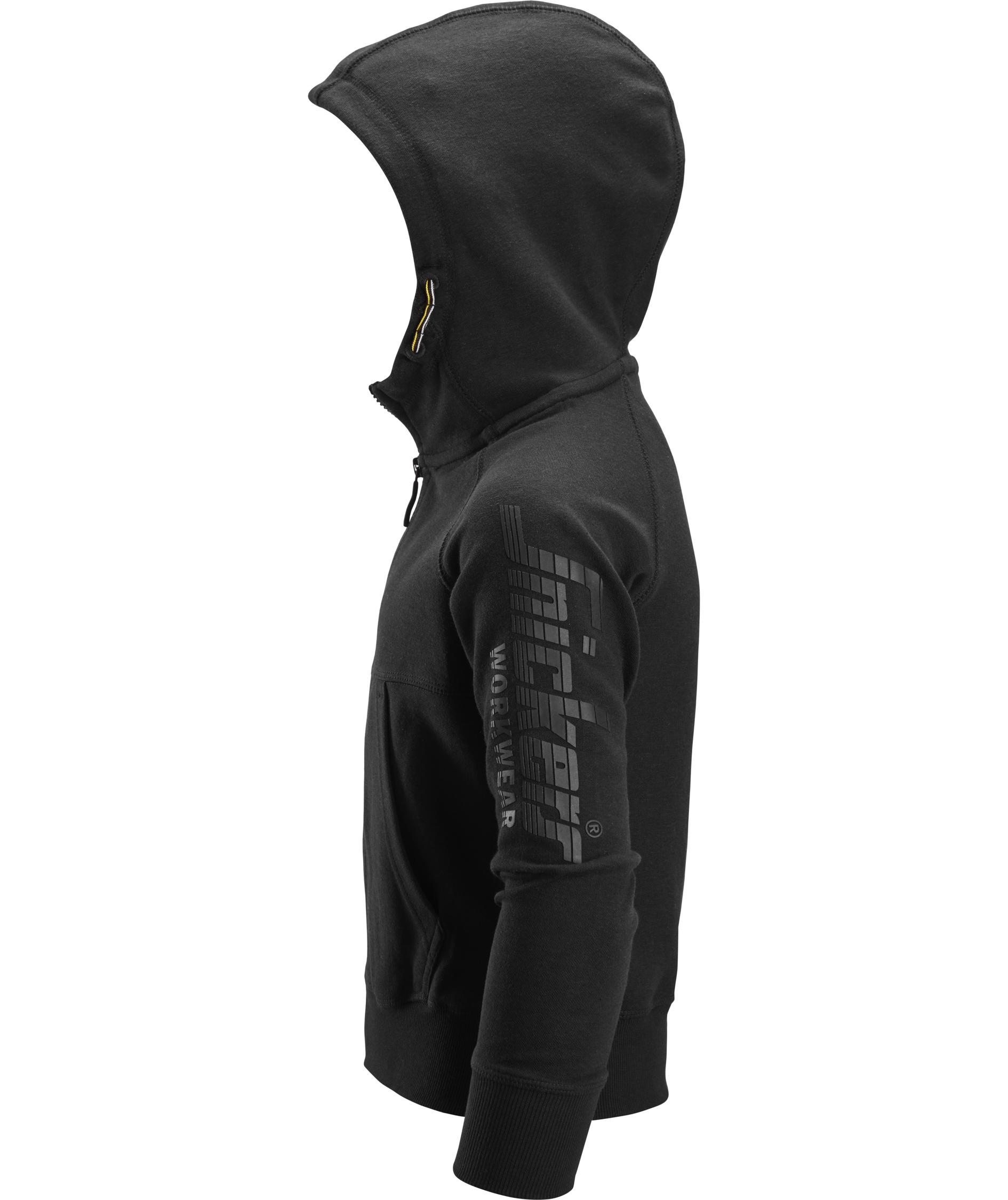 Snickers hoodie 7512  for kids, Black, large image number 3