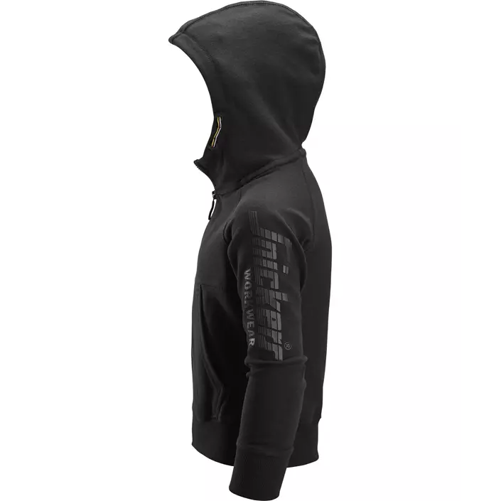Snickers hoodie 7512  for kids, Black, large image number 3