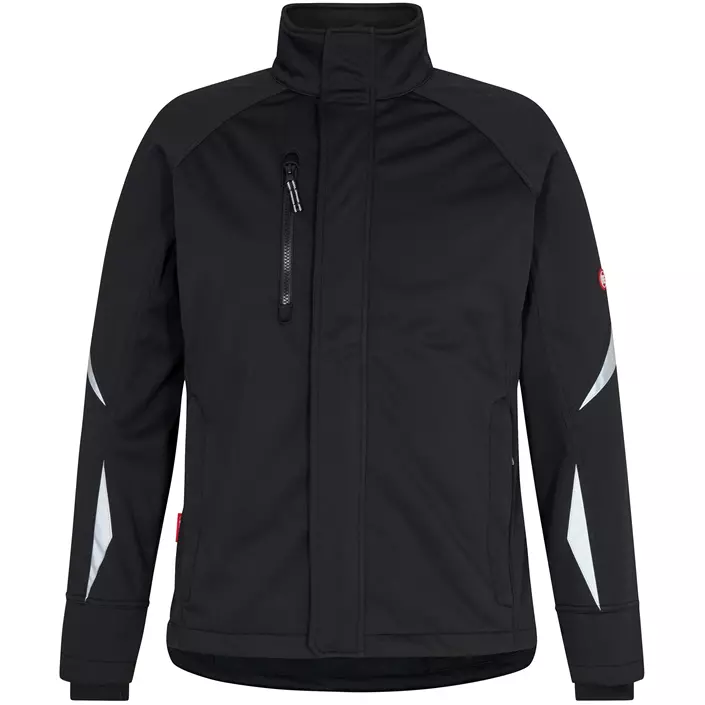 Engel PROplus+ softshell jacket, Black, large image number 0
