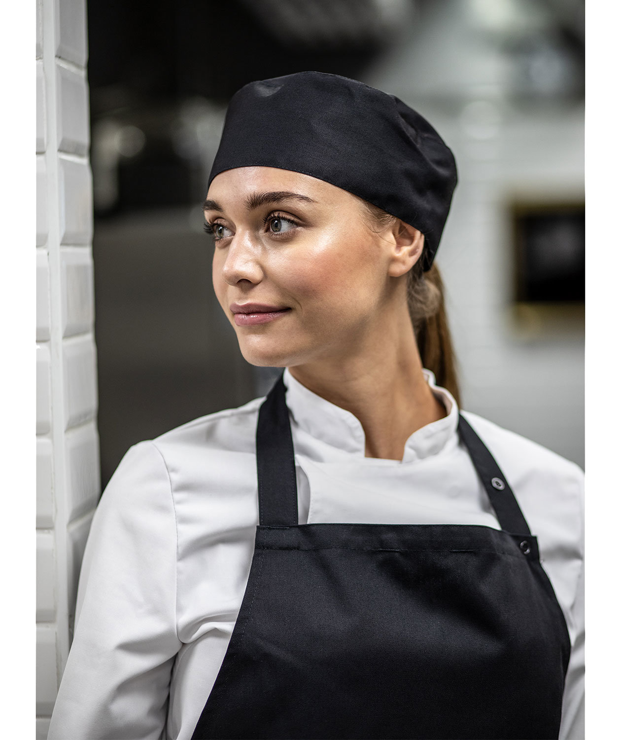 Segers 4579 br&ouml;stlappsf&ouml;rkl&auml;de med ficka, Svart, Svart, large image number 2