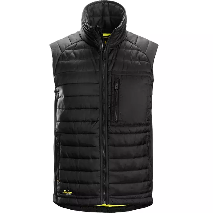 Snickers AllroundWork insulator vest, Black, large image number 0