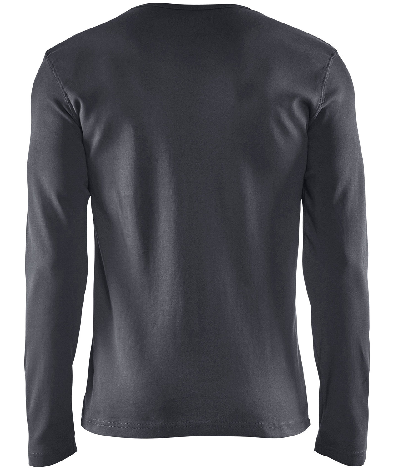 Bl&aring;kl&auml;der l&aring;ng&auml;rmad T-shirt, M&ouml;rkgr&aring;, large image number 1