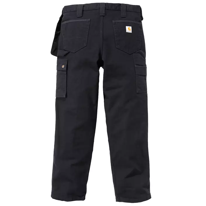 Carhartt Multi Pocket Washed Duck Handwerkerhose, Schwarz, large image number 1