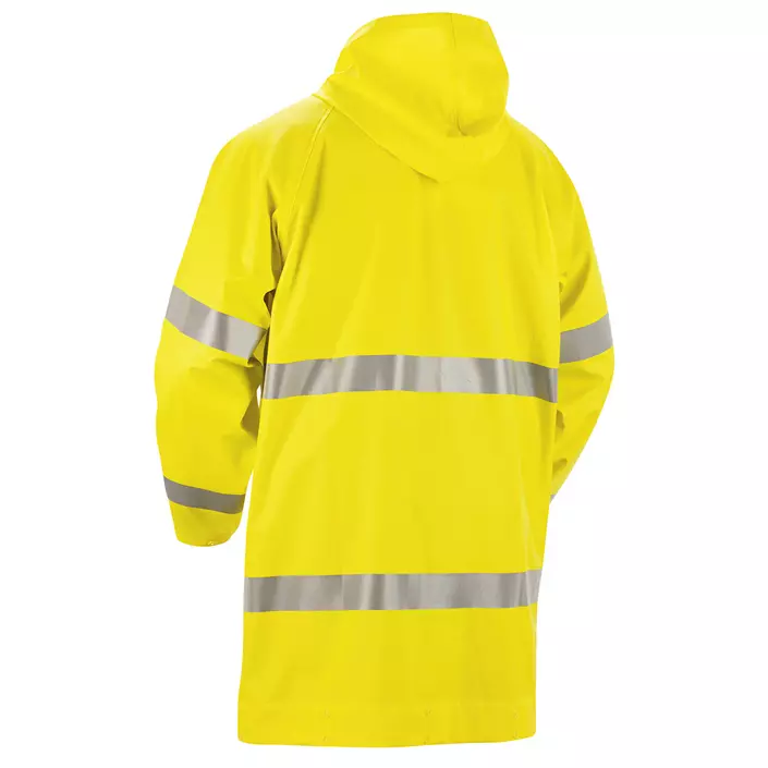 Blåkläder raincoat, Hi-Vis Yellow, large image number 1