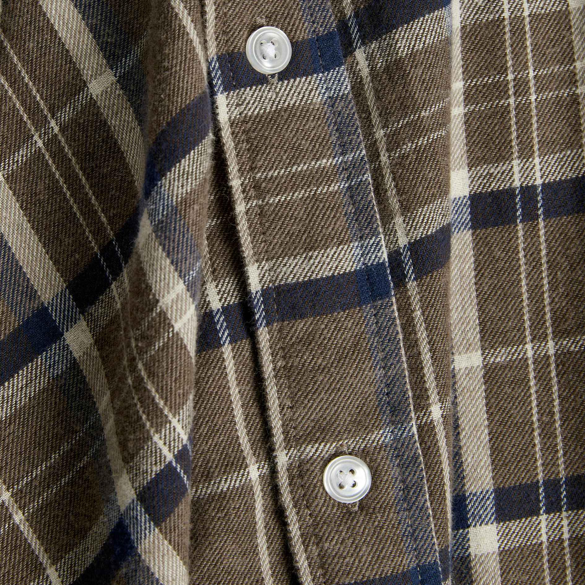 Jack & Jones JJECLASSIC flannelskjorte, Otter, large image number 4