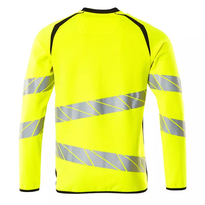 Mascot Accelerate Safe sweatshirt, Hi-vis Yellow/Black, large image number 1