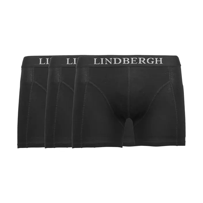 Lindbergh 3-pack kalsonger, Black, large image number 0