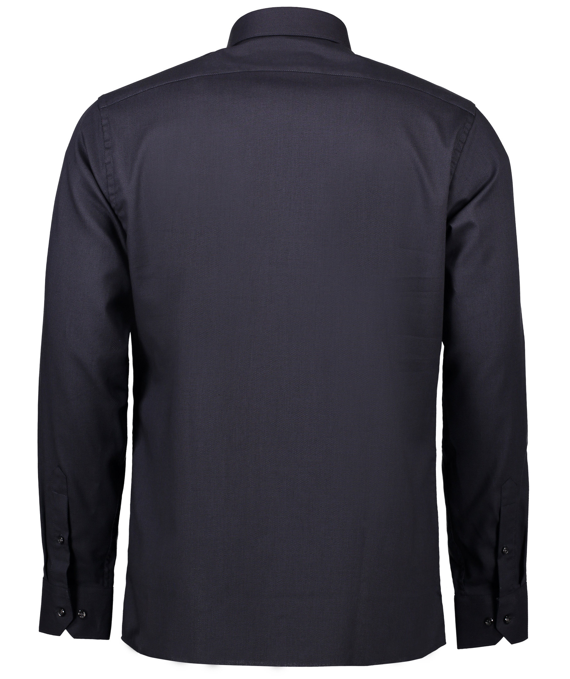 Seven Seas Dobby Royal Oxford Slim fit skjorte, Koksgr&aring;, large image number 1