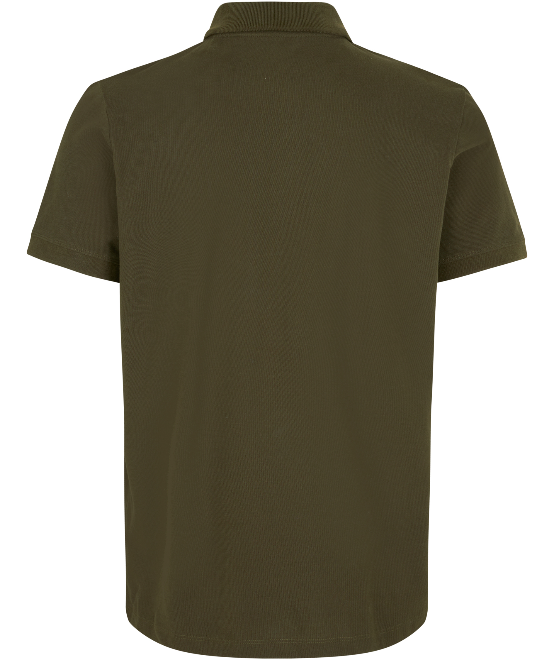 ID organic polo shirt, Olive Green, large image number 2
