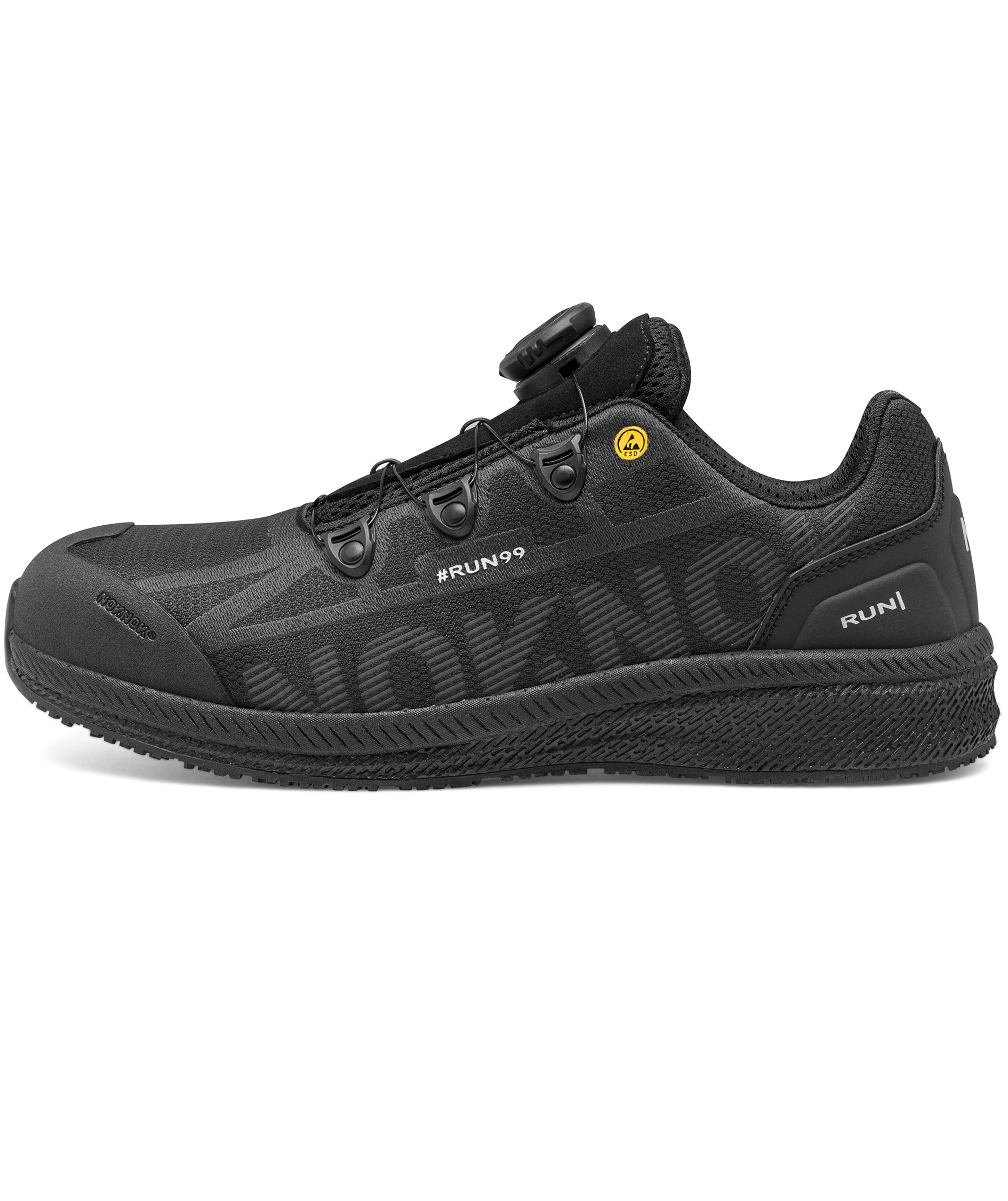 NOKNOK RUN99 safety shoes S3S, Black