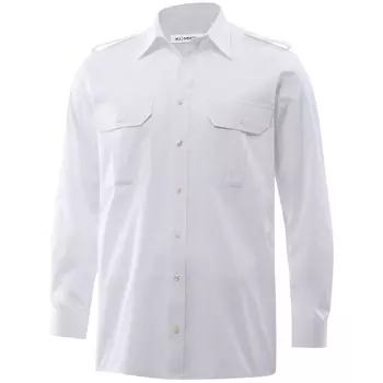 Kümmel Howard Slim fit pilotshirt with extra sleeve length, White