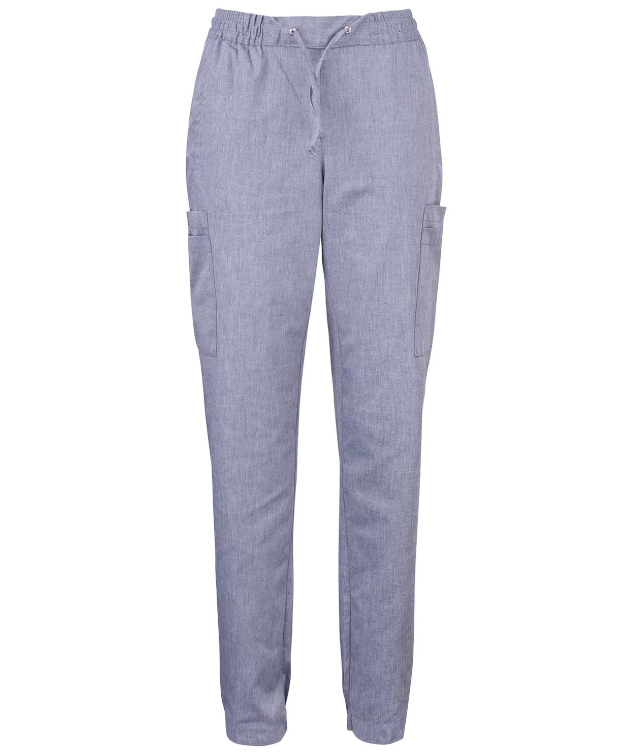 Smila Workwear Loris  trousers, Grey Melange, large image number 0