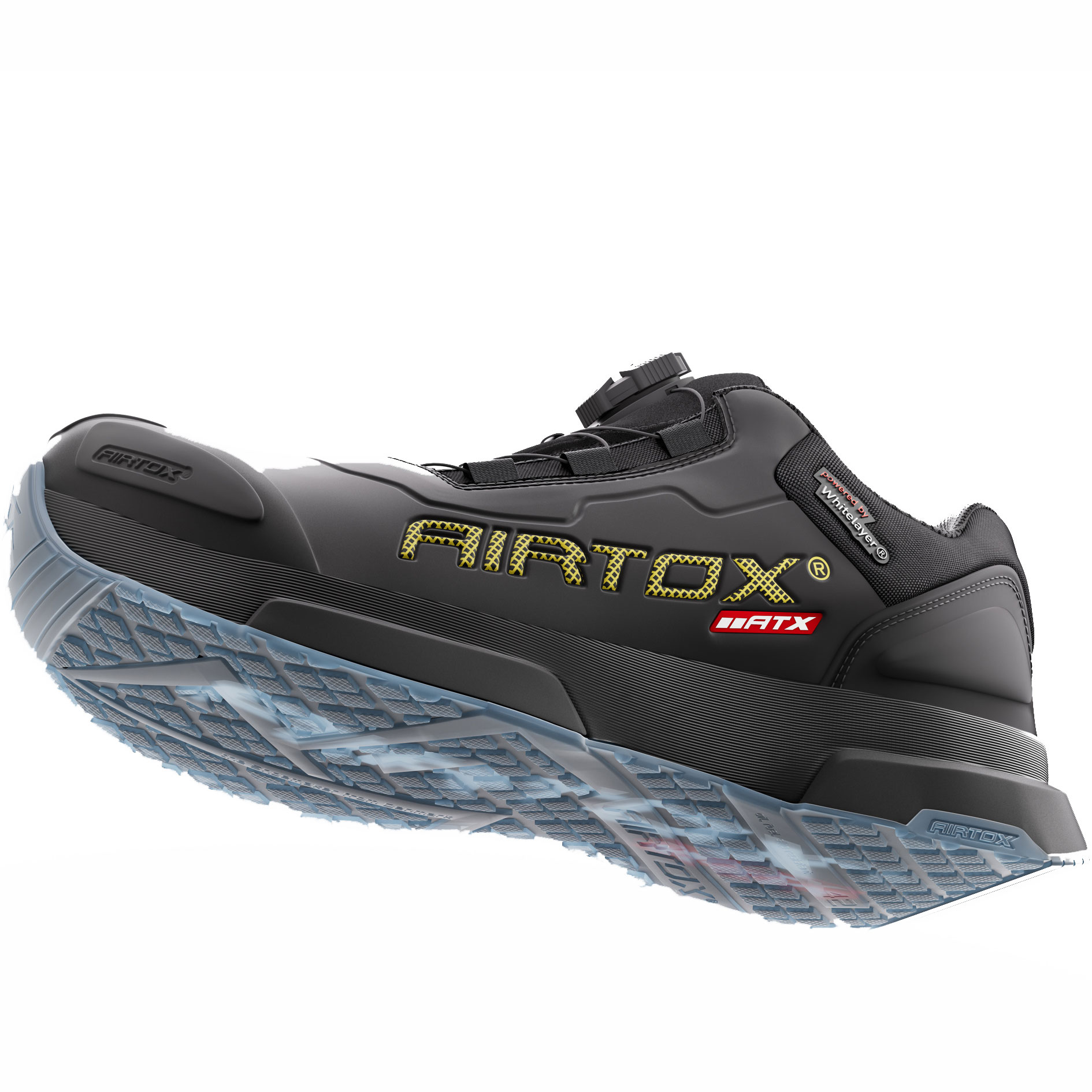 Airtox FS55 ATX skyddsskor S3S, Svart, large image number 2