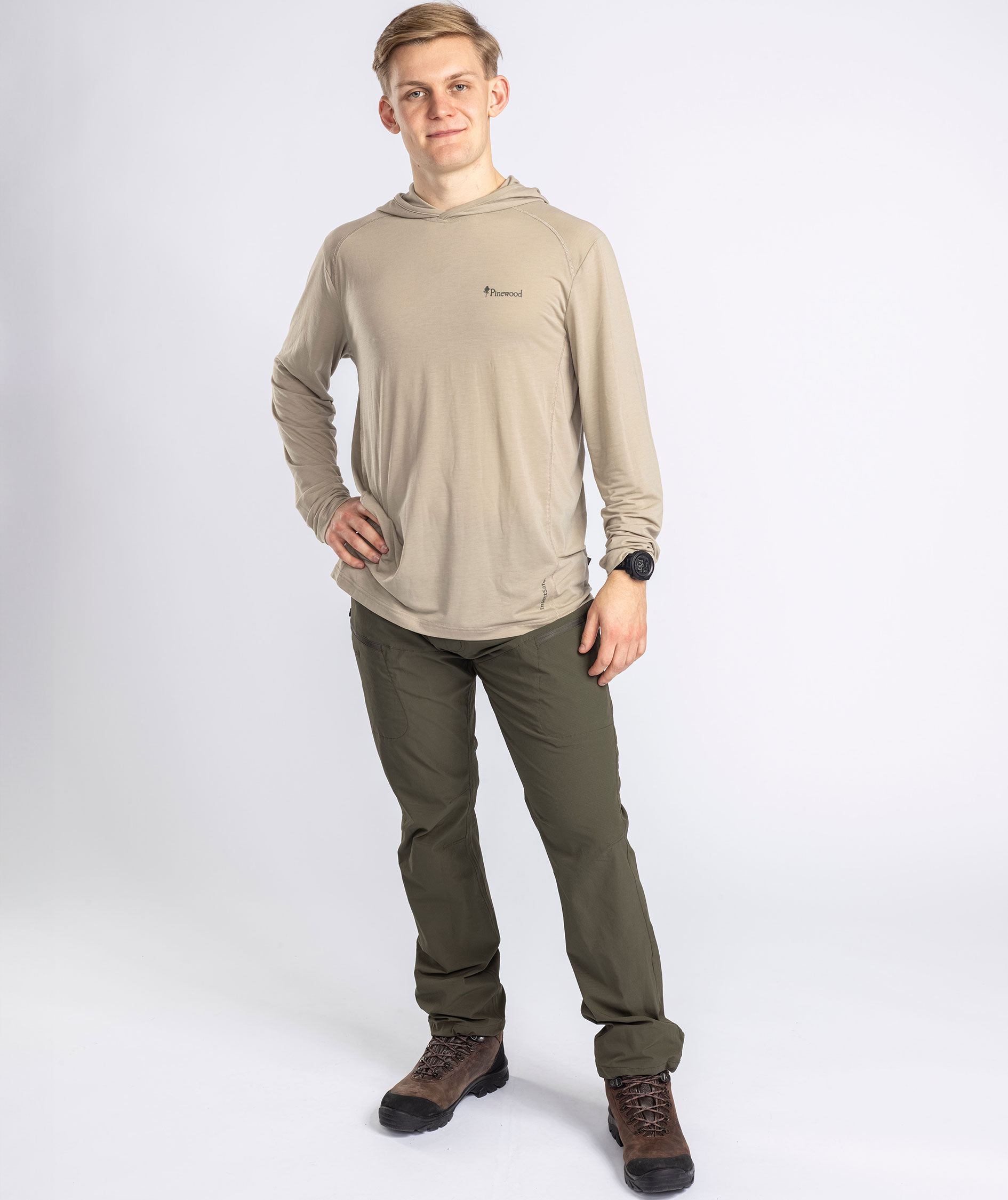 Pinewood NatureSafe Function h&aelig;ttetr&oslash;je, Light Khaki, large image number 5