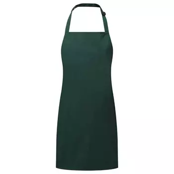 Premier P145 bib apron for kids, Bottle Green