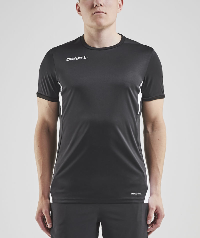 Craft Pro Control Impact T-shirt, Svart/Vit, large image number 1