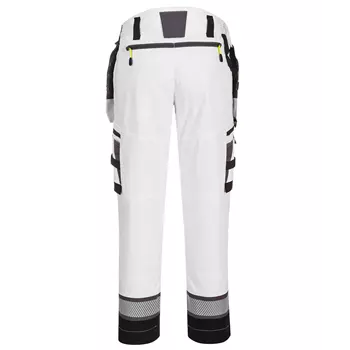 Portwest DX4 craftsmen's trousers full stretch, White/Grey