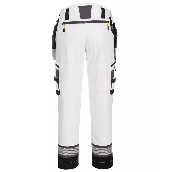Portwest DX4 craftsmen's trousers full stretch, White/Grey, large image number 1