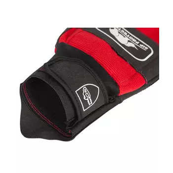 SIP 2XD3 Schnittschutzhandschuhe, Rot/Schwarz