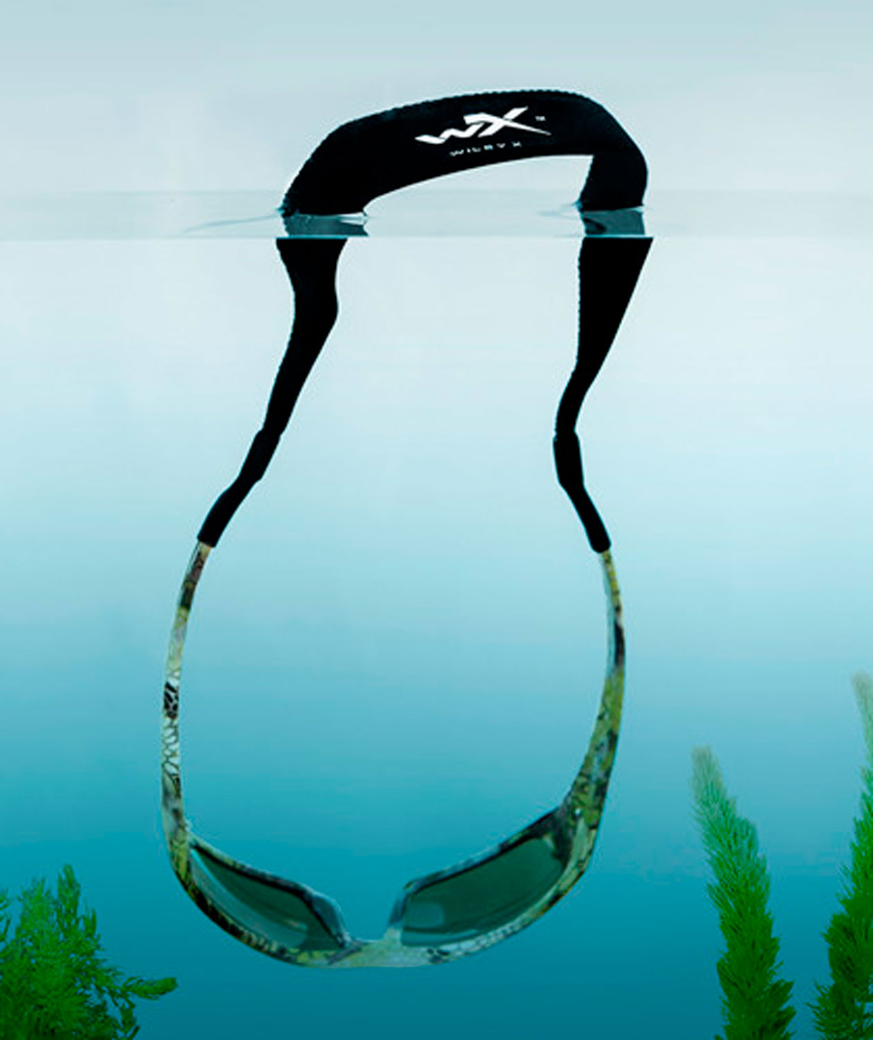 Wiley X floating leash cord, Black