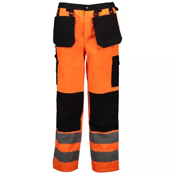 Ocean Roxen craftsman trousers, Hi-Vis Orange/Black