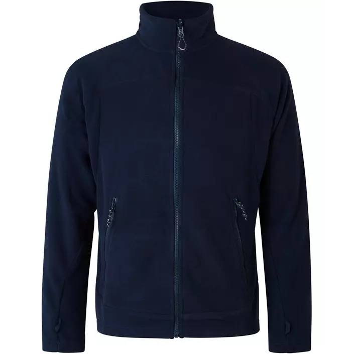 ID Zip'n'mix Active fleece sweater, Marine Blue, large image number 0