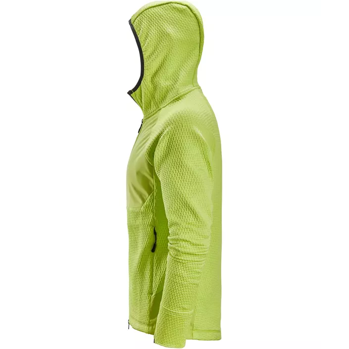 Snickers FlexiWork hoodie med dragkedja 8405, Lime, large image number 6