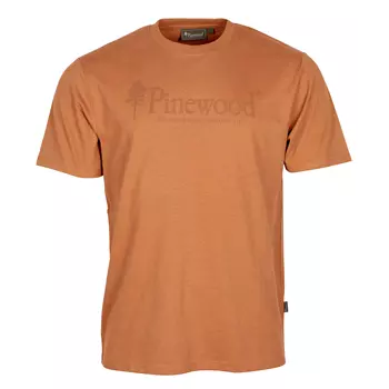 Pinewood Outdoor Life T-shirt, Lys Terracotta