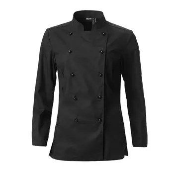 Hejco Hedvig 3/4 sleeved women's chefs jacket, Black