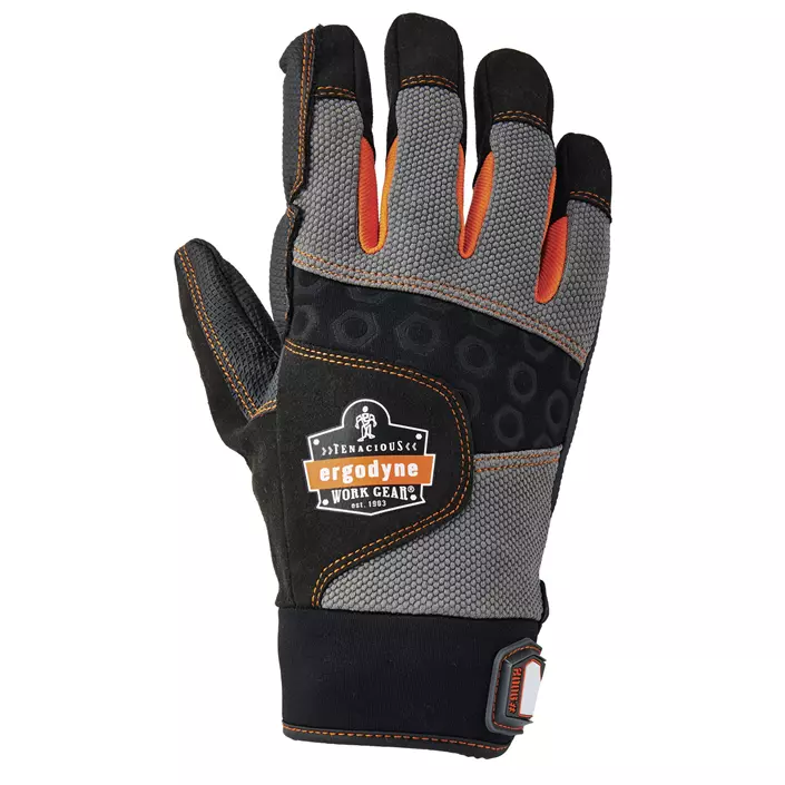 Ergodyne ProFlex 9002 anti-vibration gloves, Black, large image number 0