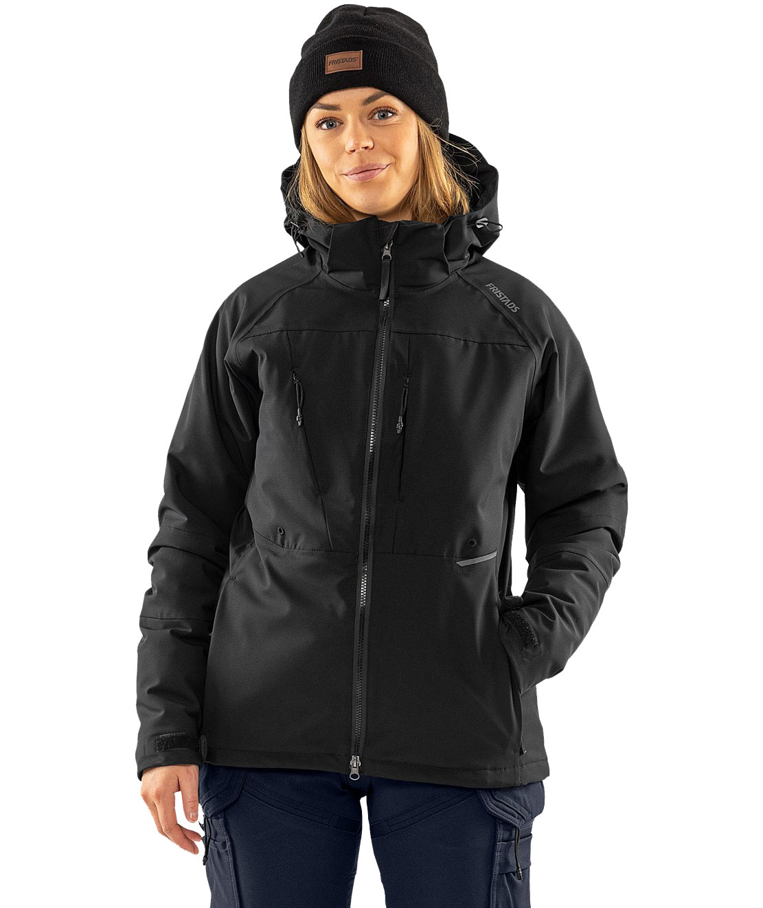 Fristads women's winter jacket 4884 GLS full stretch, Black