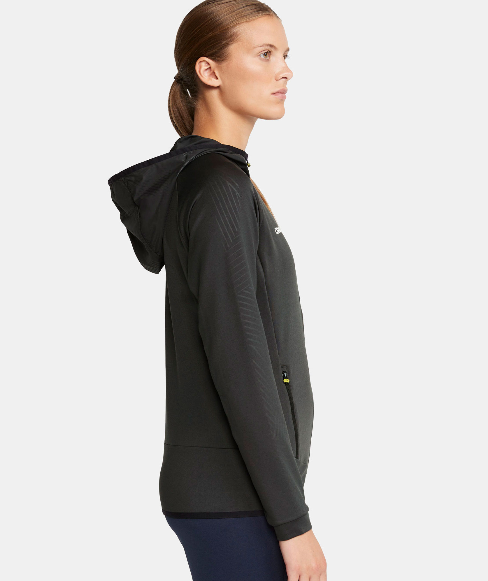 Craft Extend women's hoodie with zipper, Asphalt, large image number 3